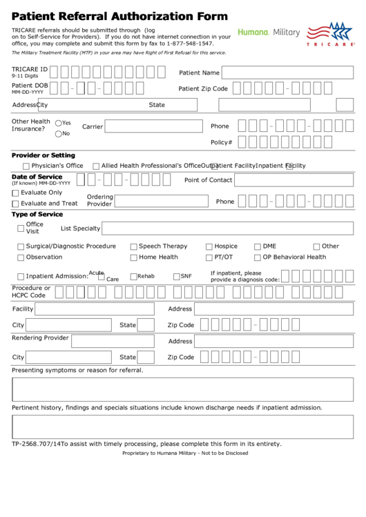 Top 27 Tricare Forms And Templates Free To Download In PDF Format