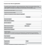 UK Council Tax Refund Application City Of Westminster Fill And Sign