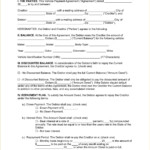 Vehicle Payment Plan Installment Agreement Template Sample