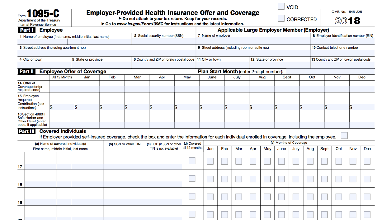 What To Do With Tax Form 1095 C Tax Forms Affordable Health 