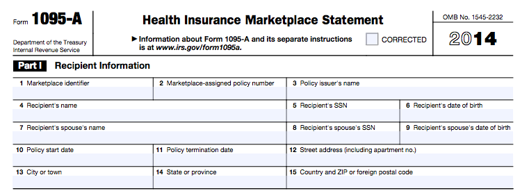 Wrong 1095 A Forms Went Out To 800 000 Obamacare Facts