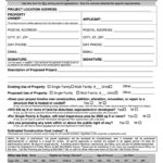 Zoning Permit Application Department Of Planning And Zoning Form