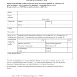 10 Charity Trustee Application Form Templates In PDF Word Free