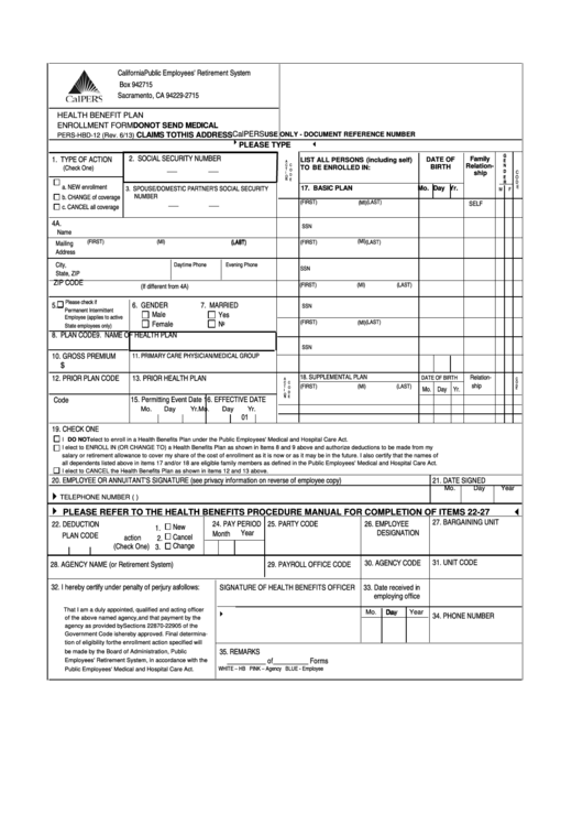 15 Benefits Enrollment Form Templates Free To Download In PDF