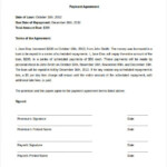 15 Payment Plan Agreement Templates In Word Google Docs Apple Pages