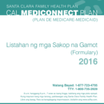 2016 Santa Clara Family Health Plan Cal MediConnect Plan