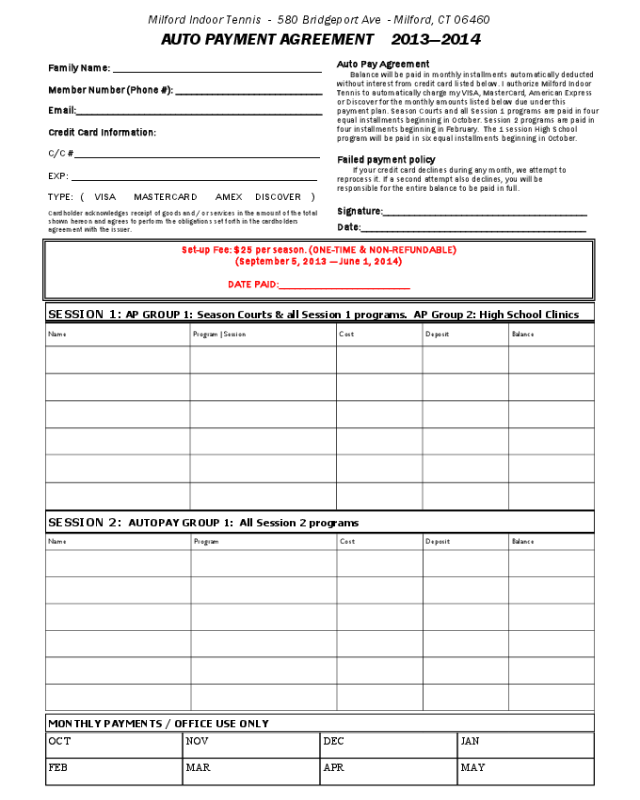 2022 Car Payment Agreement Form Fillable Printable PDF Forms 