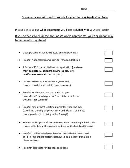 31 Housing Application Form Free To Edit Download Print CocoDoc