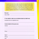 Advance Care Plan Template Form Palliative Care Australia