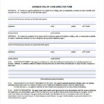 Advance Directive Form 9 Download Free Documents In PDF