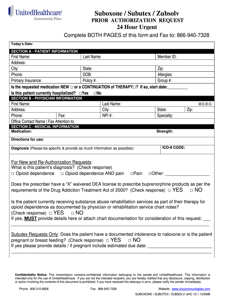 Allcare Health Plan Prior Authorization Form PlanForms