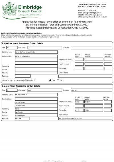 Application Form 507769 pdf Elmbridge Borough Council