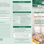 Application Form Active Kingston Card Royal Borough Of Kingston