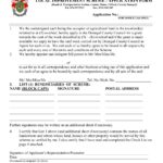 Application Form LIS Donegal County Council
