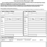 Application Form Planning Portal