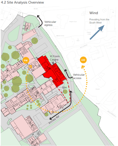 Balcarras School Sixth Form Extension Proposal PlanForms