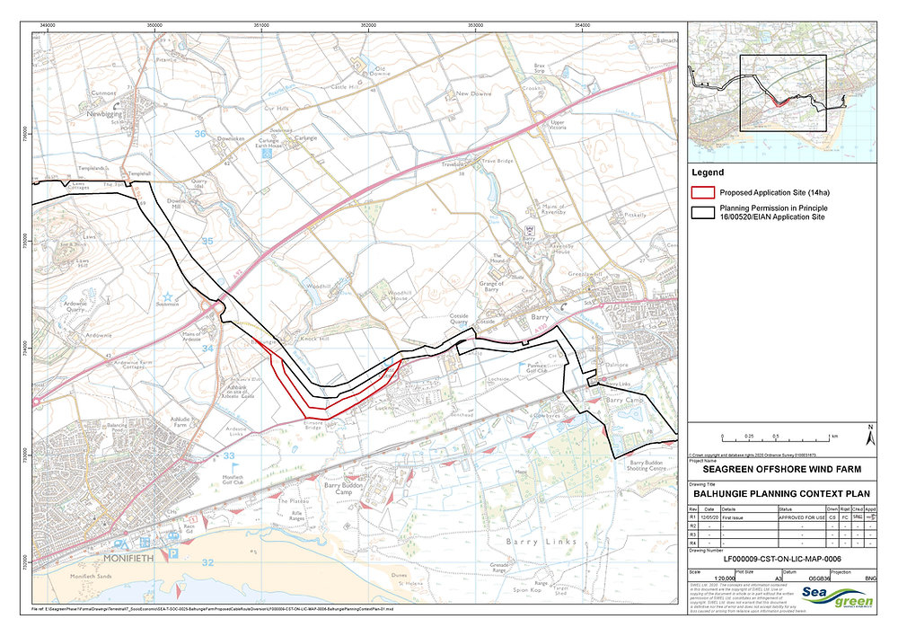 Balhungie Cable Route Variation Application Submitted To Angus Council