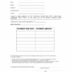 Best Car Payment Plan Contract Template Excel Riccda