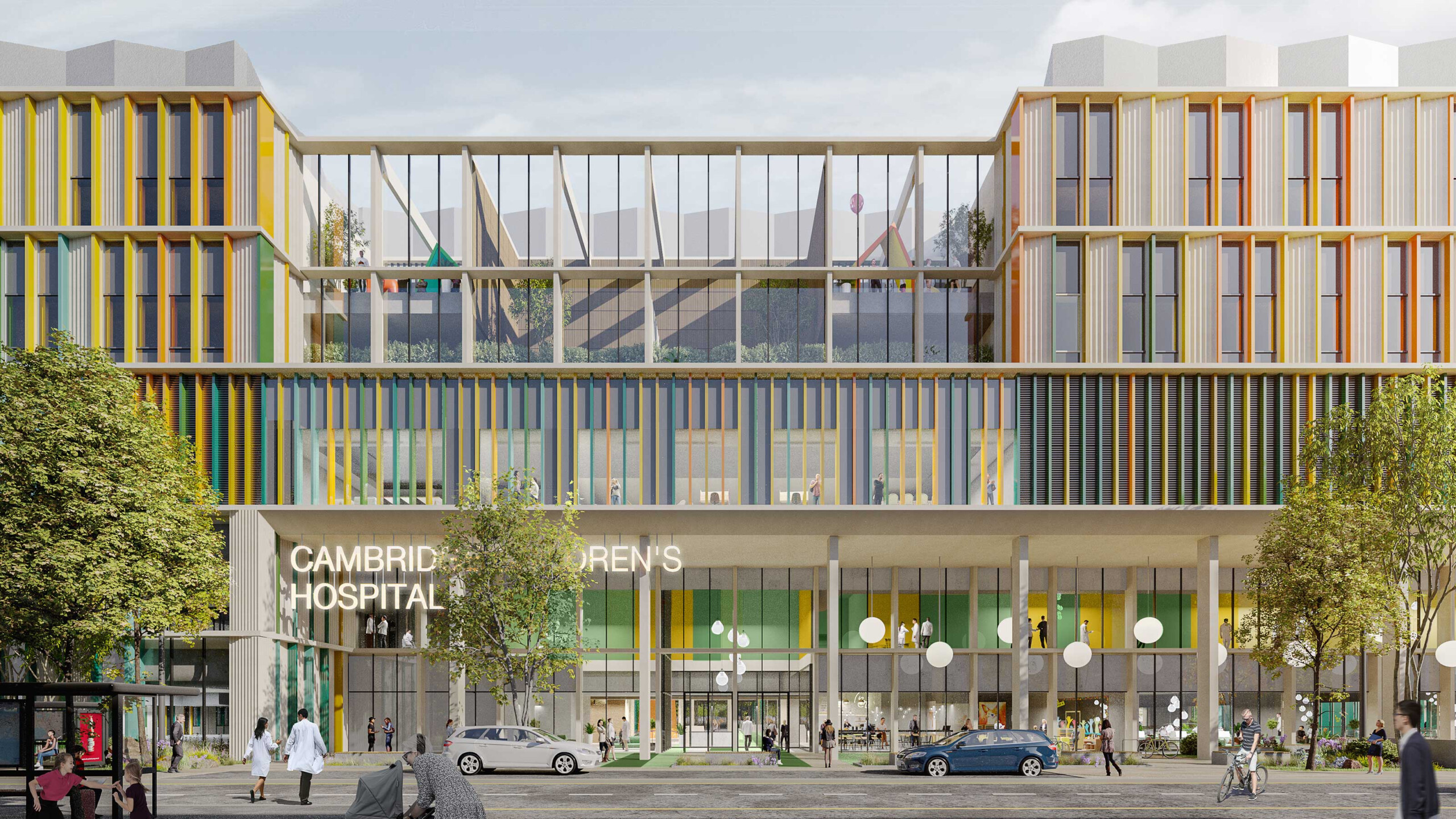 Cambridge Children s Hospital Seeks Planning Permission White Arkitekter