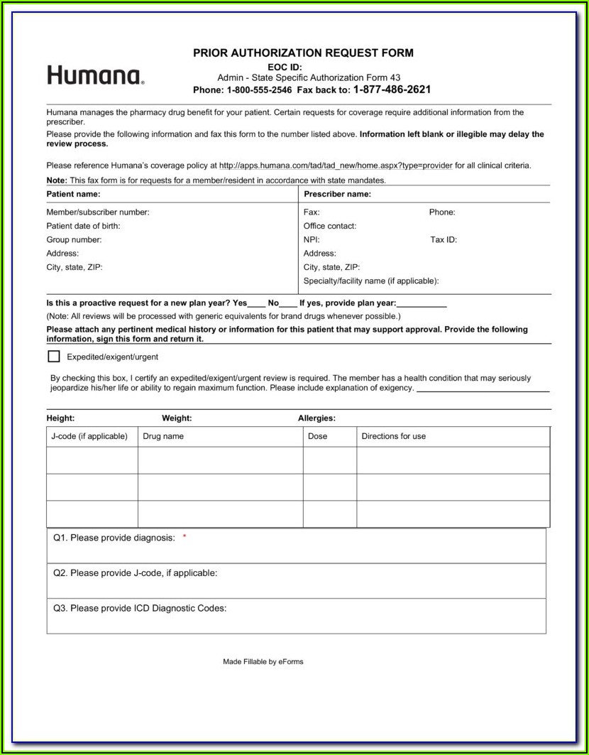 Central Health Medicare Plan Otc Order Form 2022 PlanForms