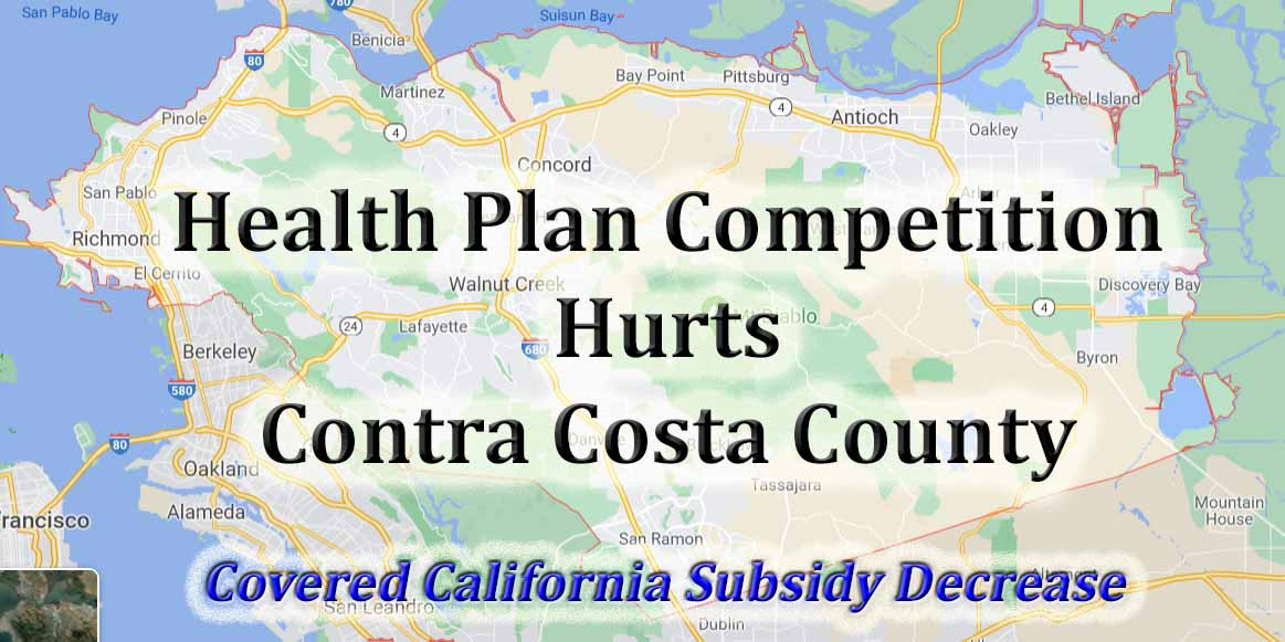 Competition Increases Health Insurance Premiums In Contra Costa County 