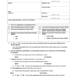 Conservation Program Application Form Fill Out And Sign Printable PDF