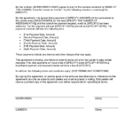 Contract Payment Terms And Conditions Sample Payment Agreement