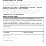 Death Benefit Claim Form