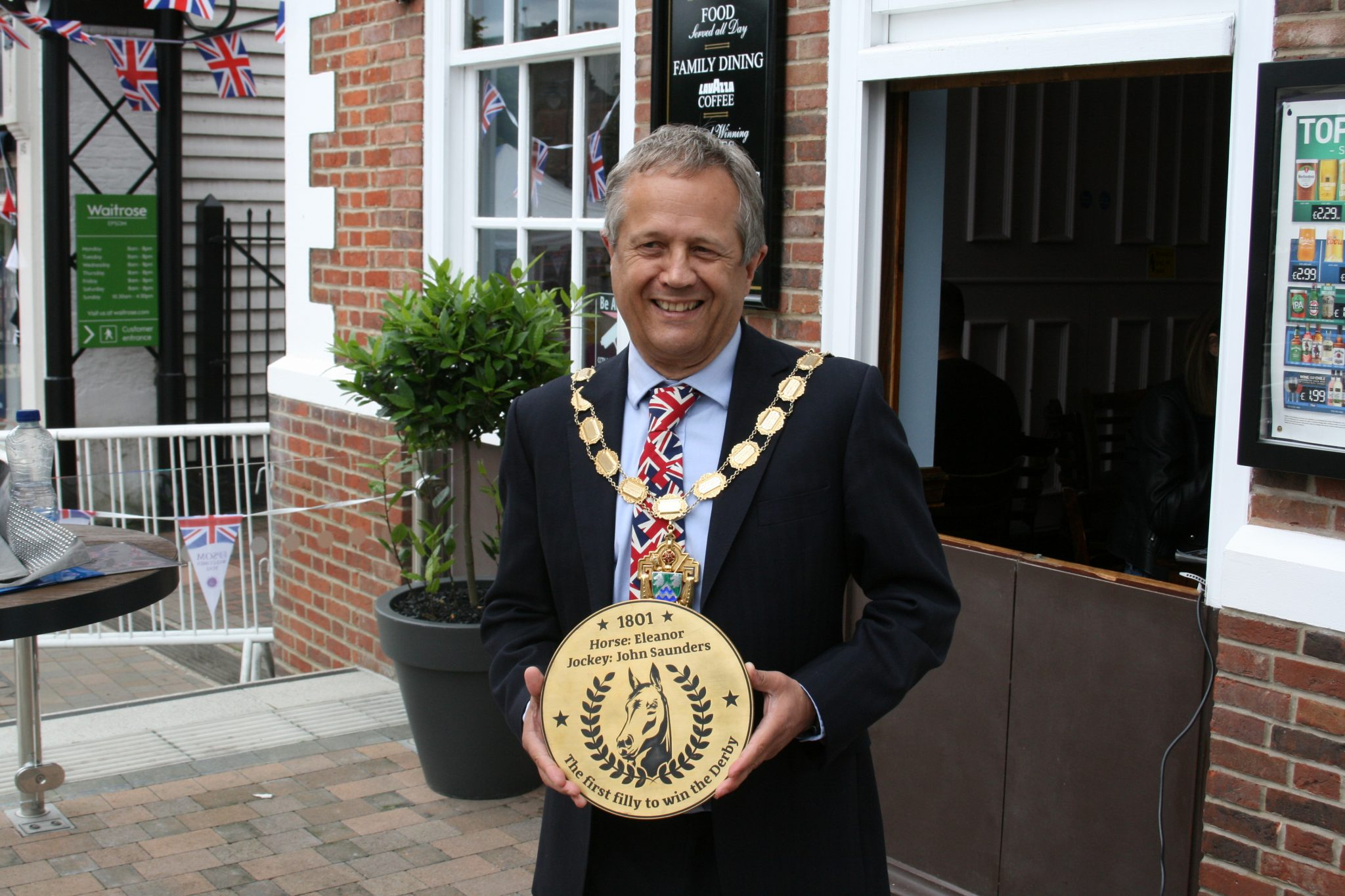 Derby Hall Of Fame Unveiled In Epsom Market Place Epsom Ewell Times