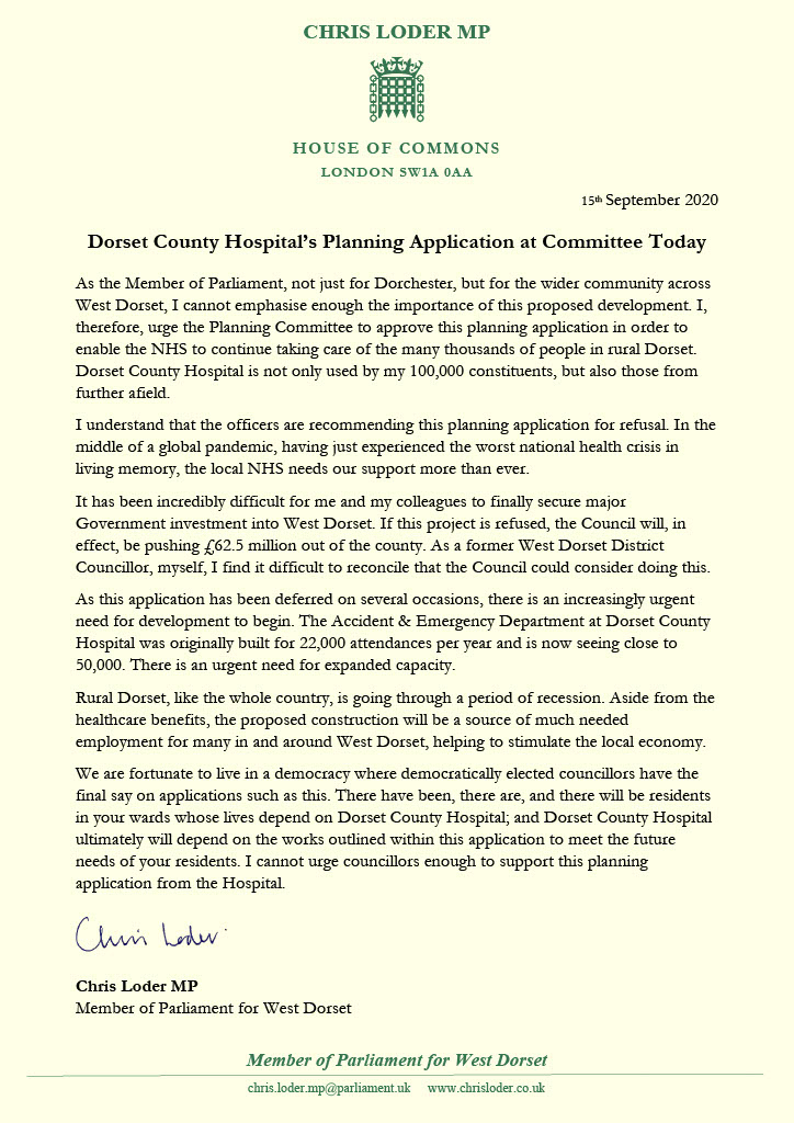 Dorset County Council Planning Application Form PlanForms