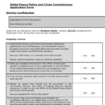 Dyfed Powys Police And Crime Commissioner Doc Template Doc Template