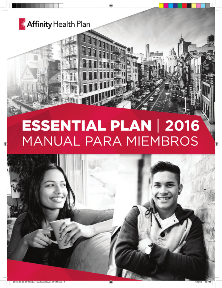 Essential Plan 2016 Affinity Health Plan