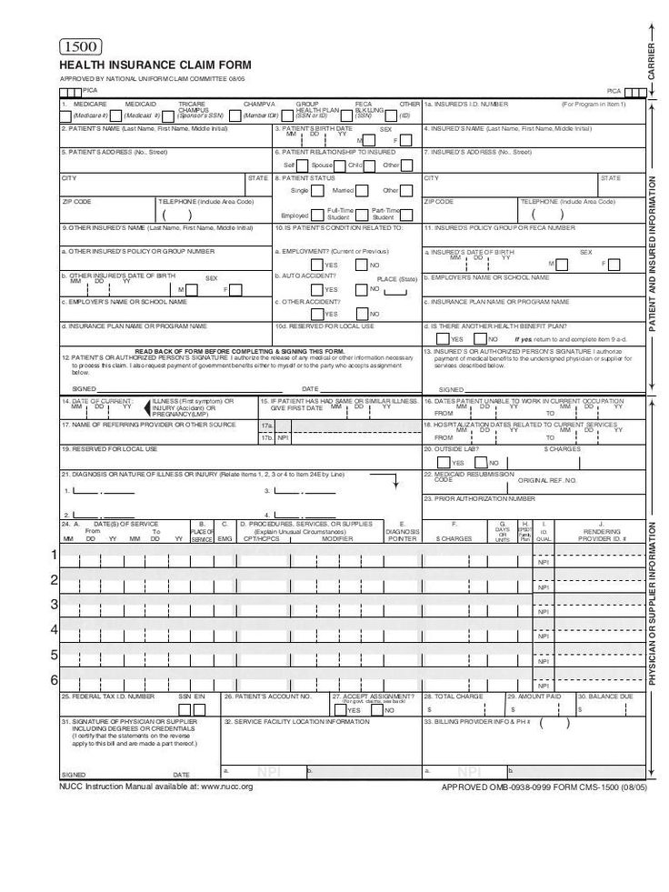 Family Health Plan Insurance Tpa Limited Claim Form PlanForms