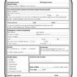 Family Planning Intake Form Planned Parenthood