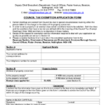 Fill Free Fillable Broxtowe Borough Council PDF Forms