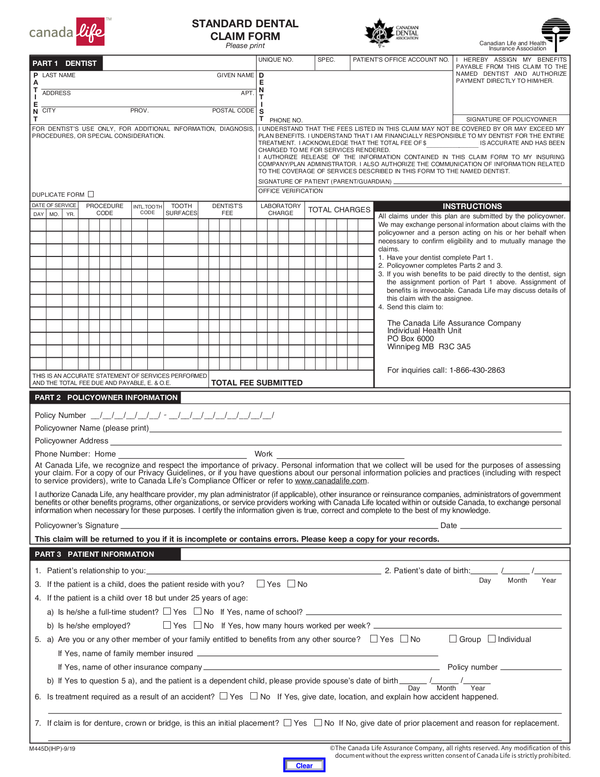 Fill Free Fillable Great West Life Insurance For Personal Group 