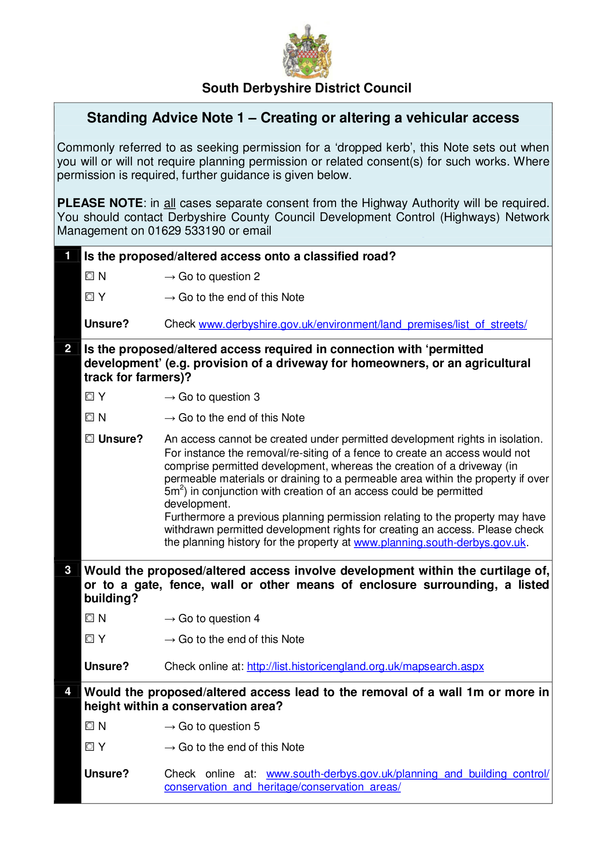 Fill Free Fillable South Derbyshire District Council PDF Forms