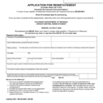 Fillable Application For Reinstatement Printable Pdf Download