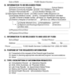 Fillable Form Hsf 121 Authorization For Release Of Health Information