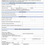Fillable Prescription Drug Prior Authorization Request Form Printable