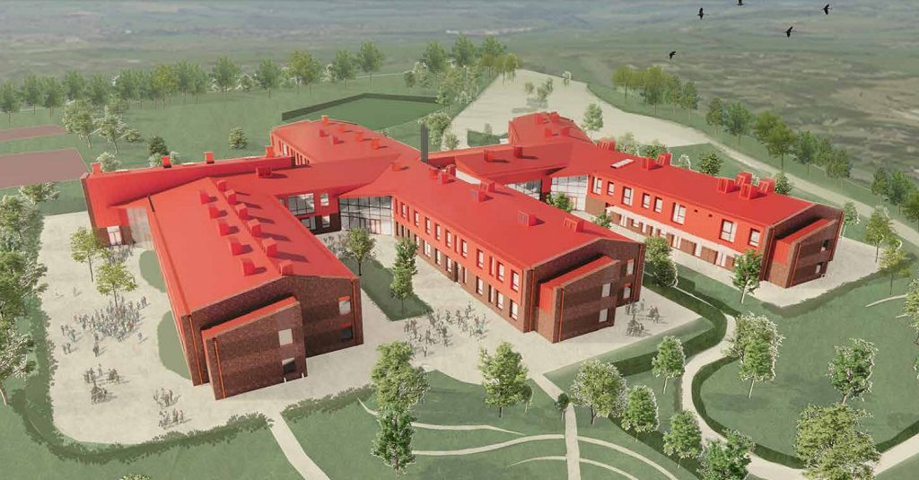 Flintshire To Demolish High School Build 31m Net Zero Campus Place 