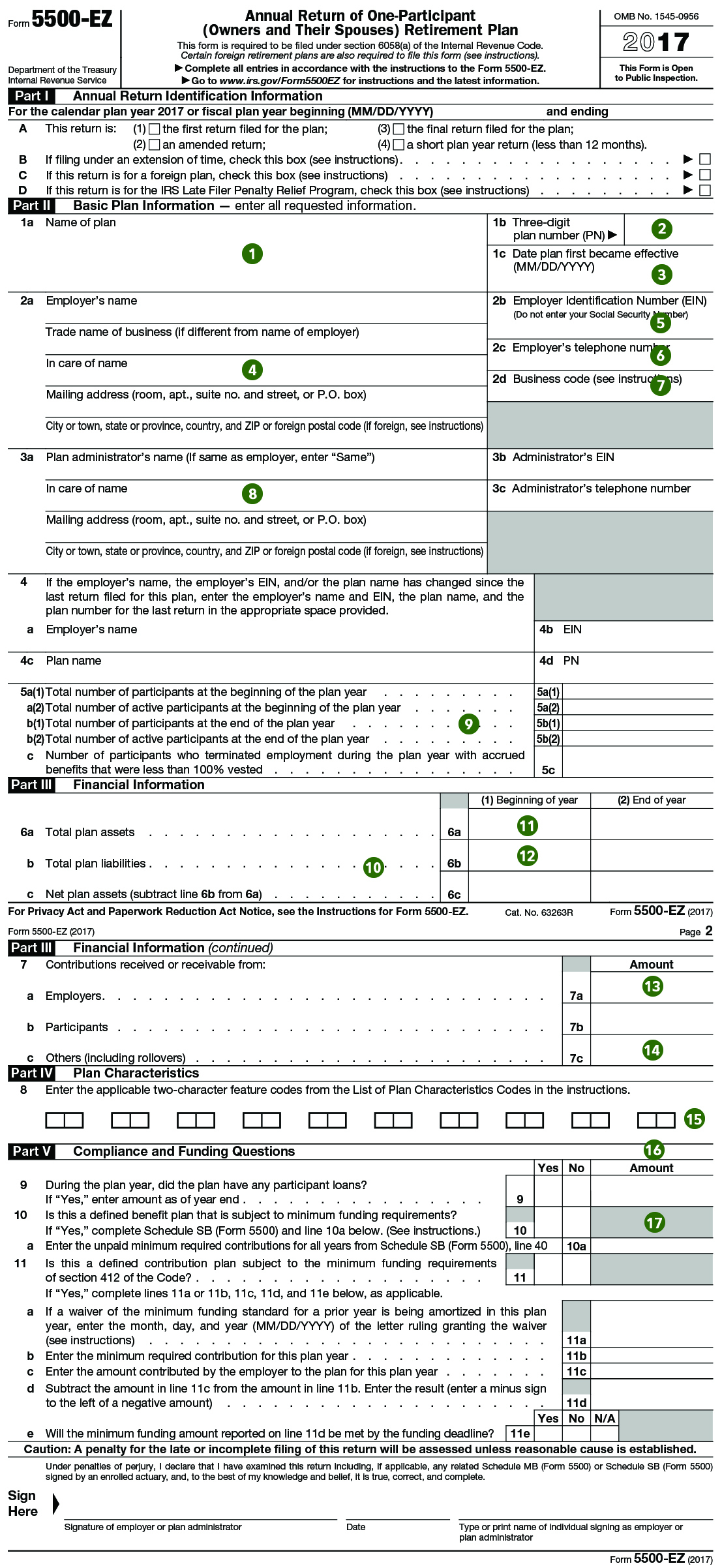 Form 5500 Health And Welfare Plans PlanForms