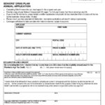 Form B Download Printable PDF Or Fill Online Seniors Drug Plan Annual