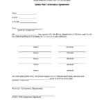 Form CFS1441 B Download Fillable PDF Or Fill Online Safety Plan