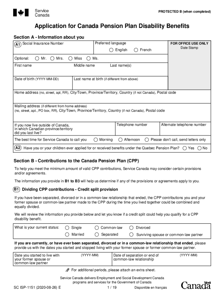 Form ISP 1000 Download Fillable PDF Or Fill Online Application For A 