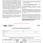 Form VP USE Download Printable PDF Or Fill Online Ohio Use Tax