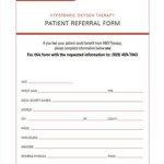Free 7 Medical Referral Forms In Pdf Ms Word For Referral