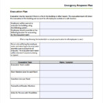 FREE 9 Sample Emergency Response Plan Templates In PDF MS Word