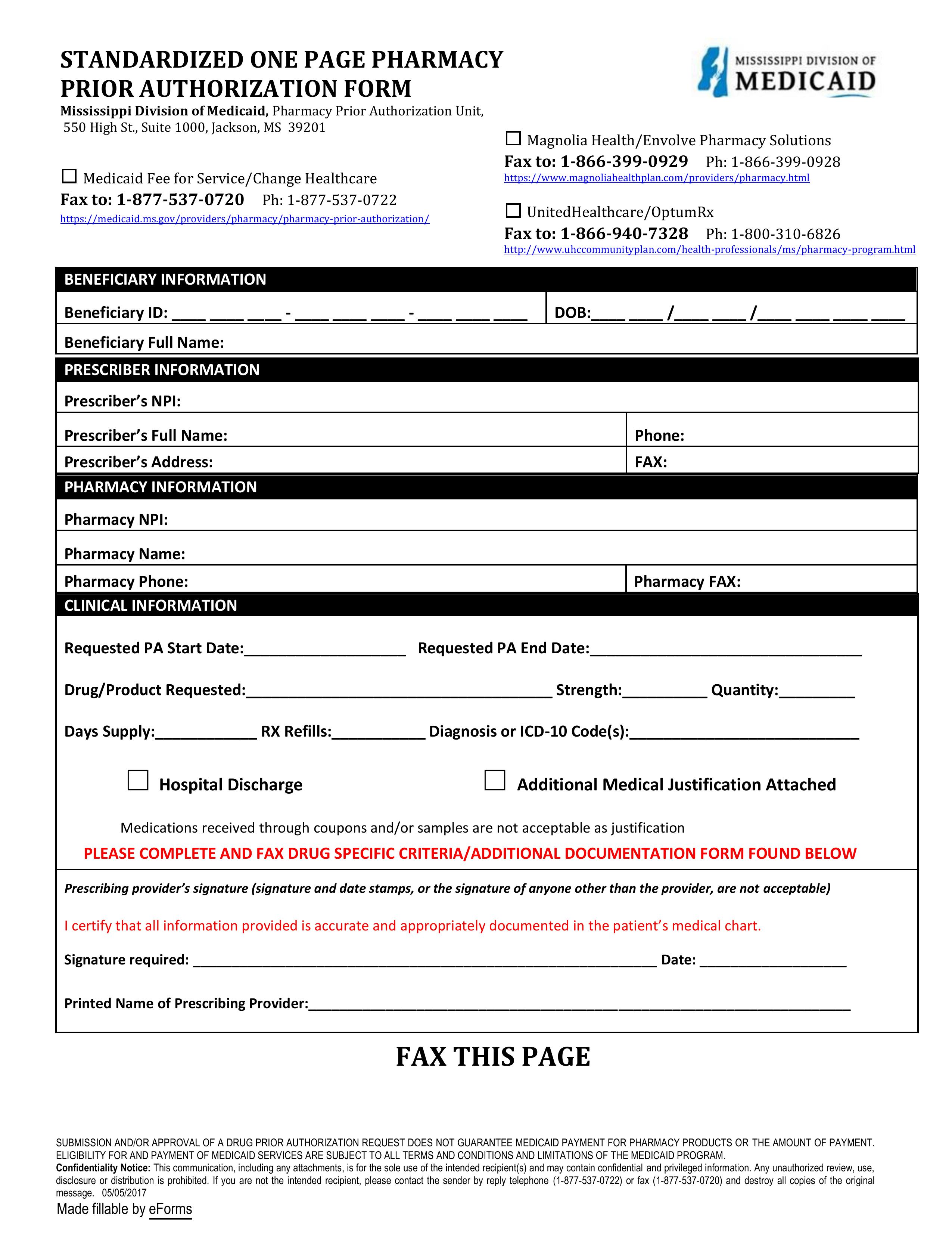 Free Alaska Medicaid Prior Rx Authorization Form Pdf Eforms Bank2home