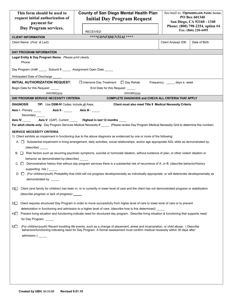 Friday Health Plan Appeal Form PlanForms